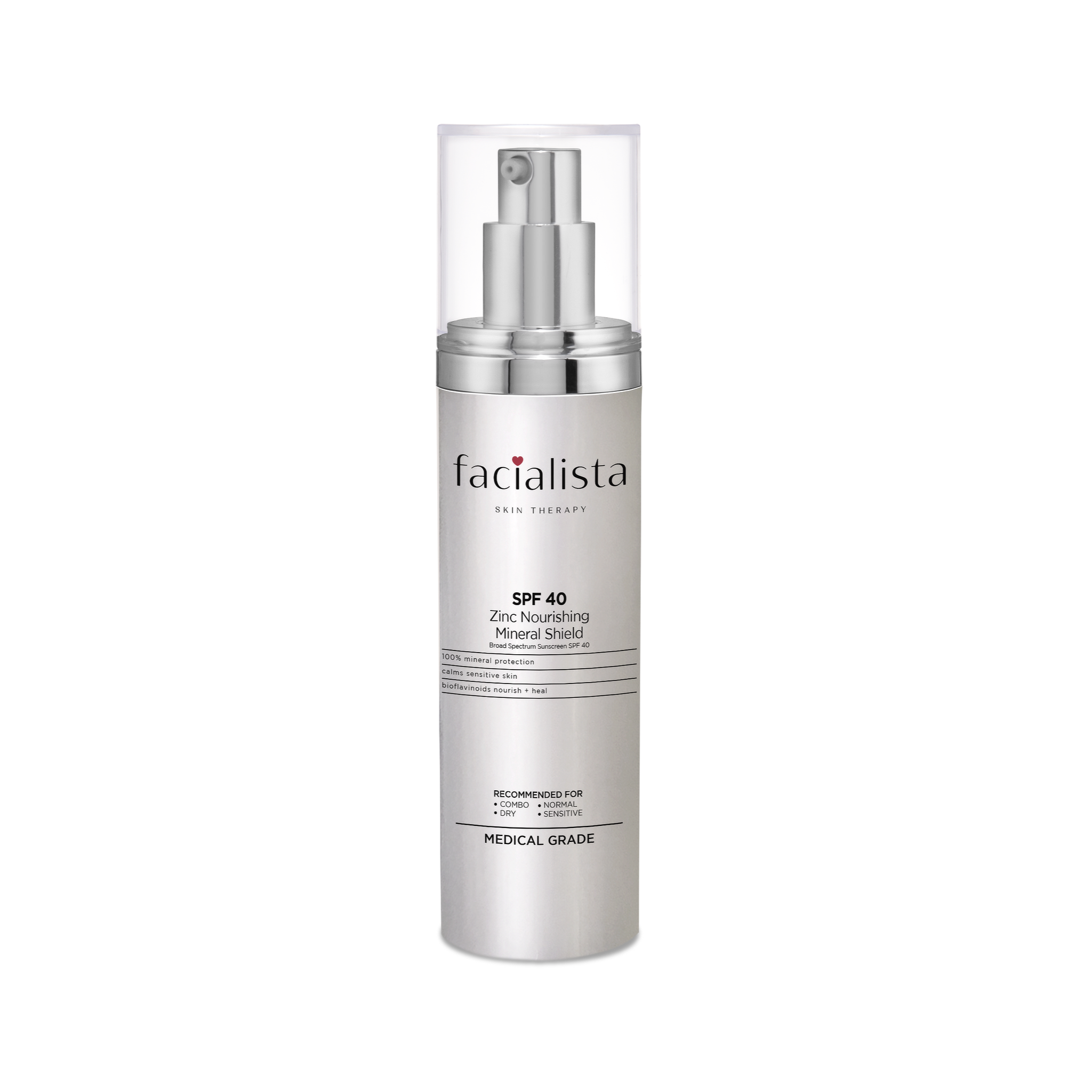 Facialista SPF 40 Zinc Nourishing
Mineral Shield
