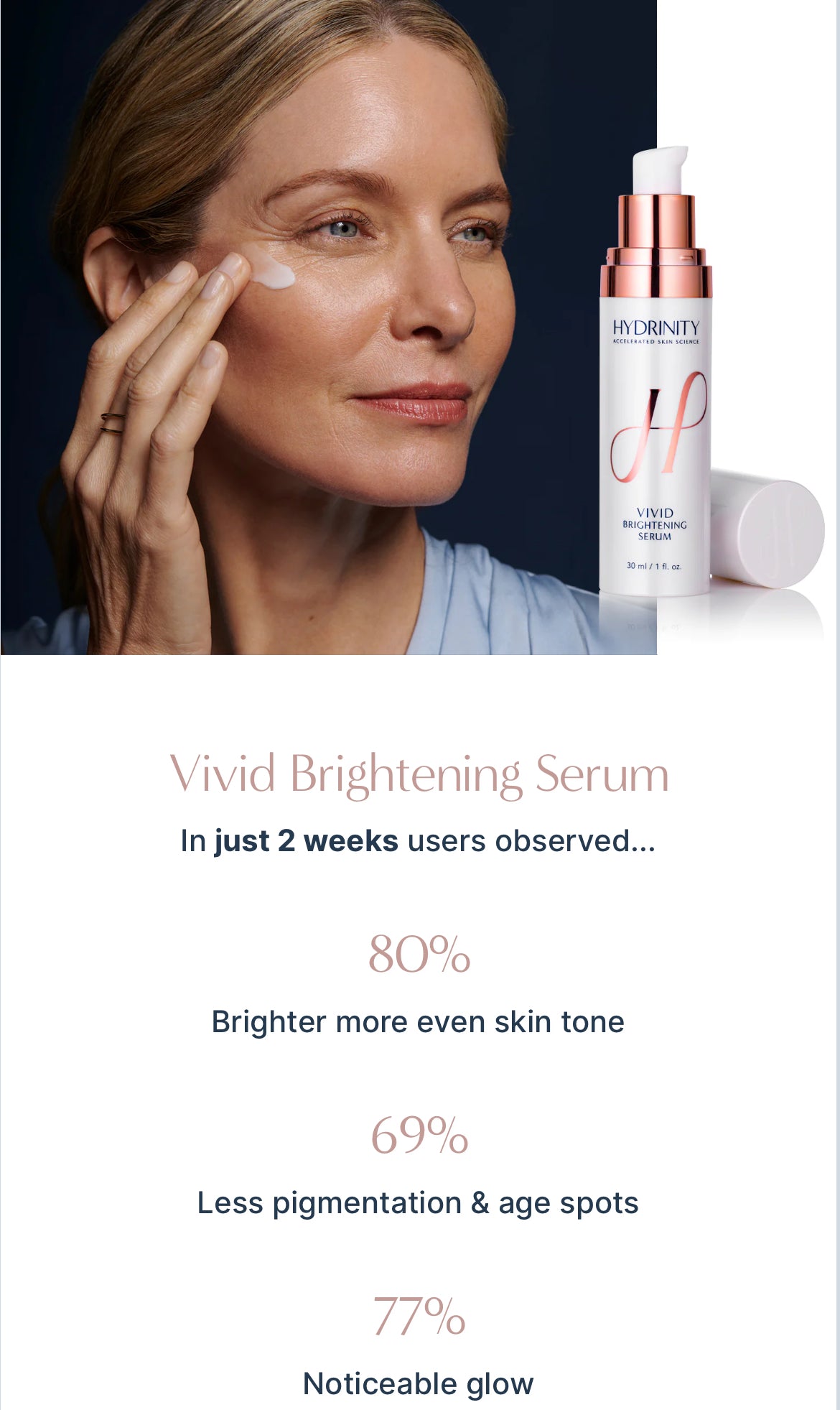HYDRINITY VIVID BRIGHTENING SERUM