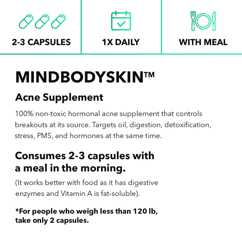 Clearstem MINDBODYSKIN® 2 Supplement (No 5-HTP)
