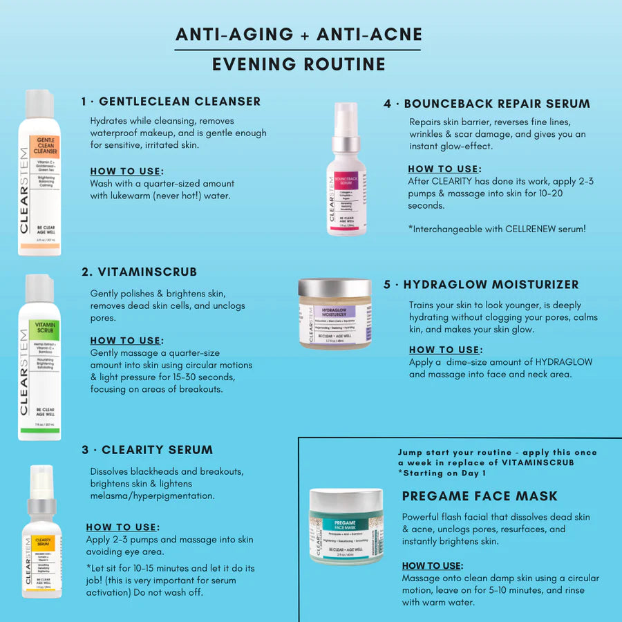 CLEARSTEM VITAMINSCRUB™ - Antioxidant-Infused Scrub Cleanser