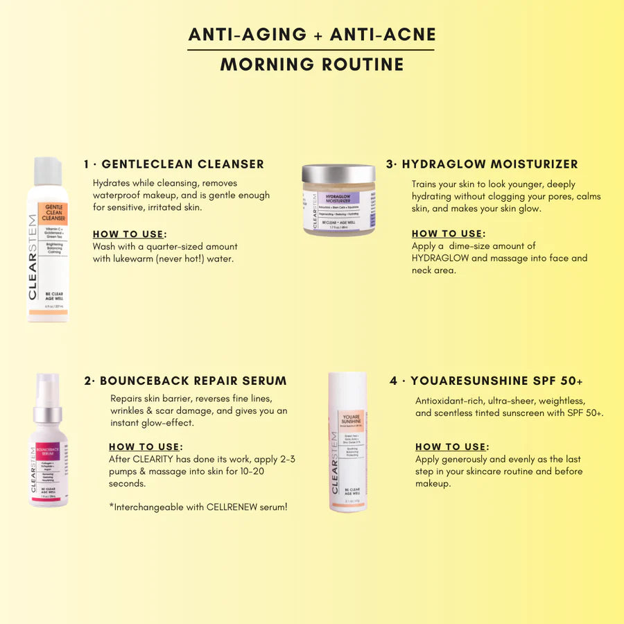 CLEARSTEM VITAMINSCRUB™ - Antioxidant-Infused Scrub Cleanser