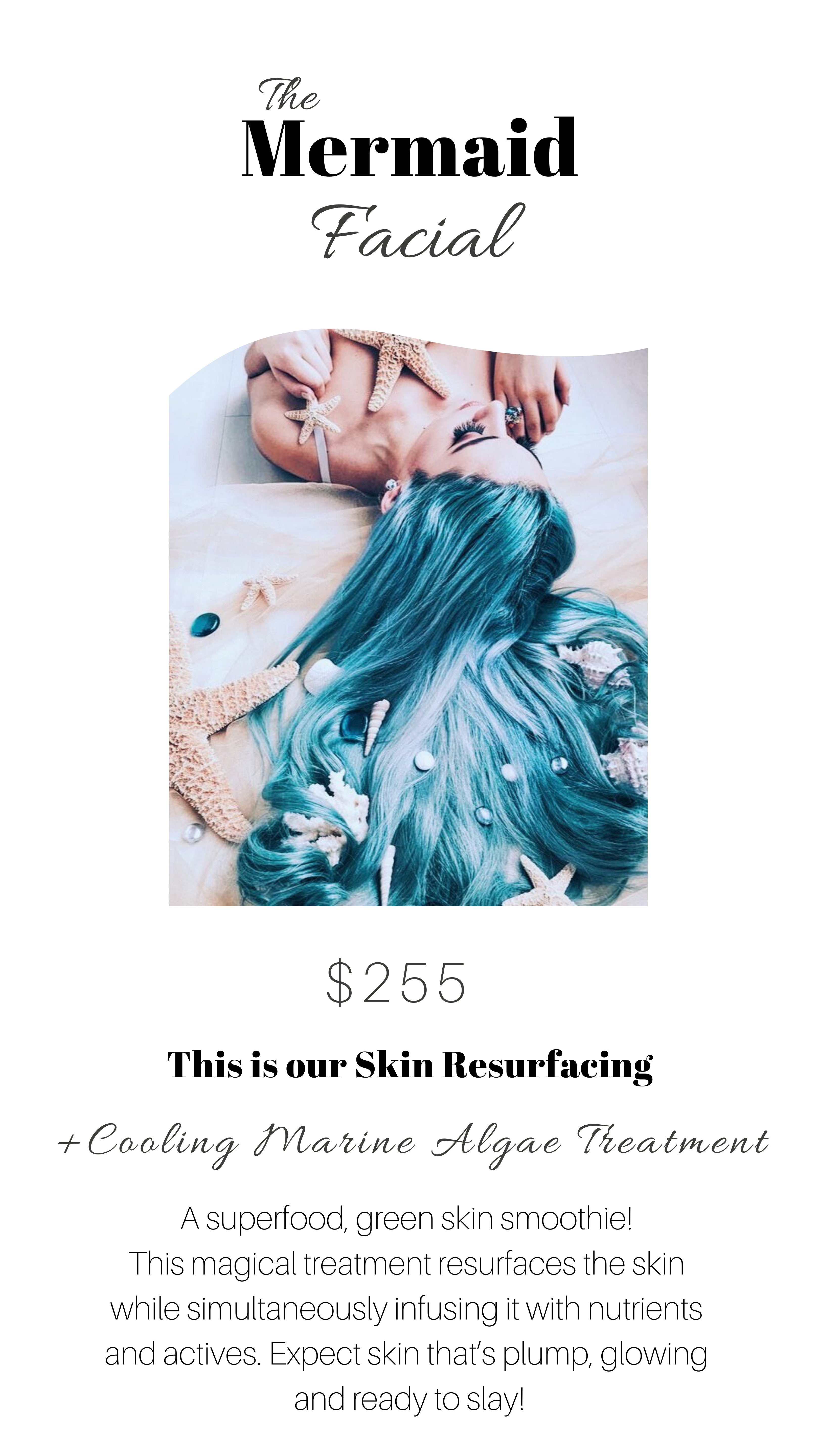 The Mermaid Facial - Beauty Nook